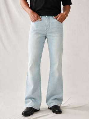Classic Pale Bootcut Jeans