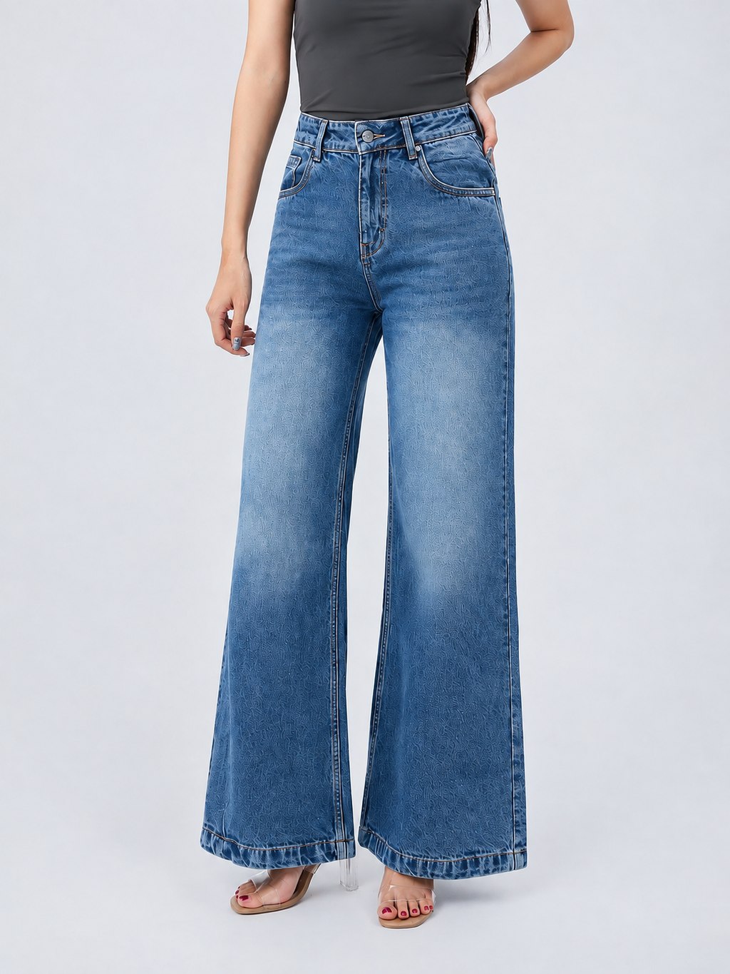 Backfield Aura Wide Leg Jeans