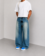 Heavy Collapse Edge Japan Baggy Jeans