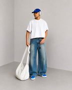 Heavy Collapse Edge Japan Baggy Jeans