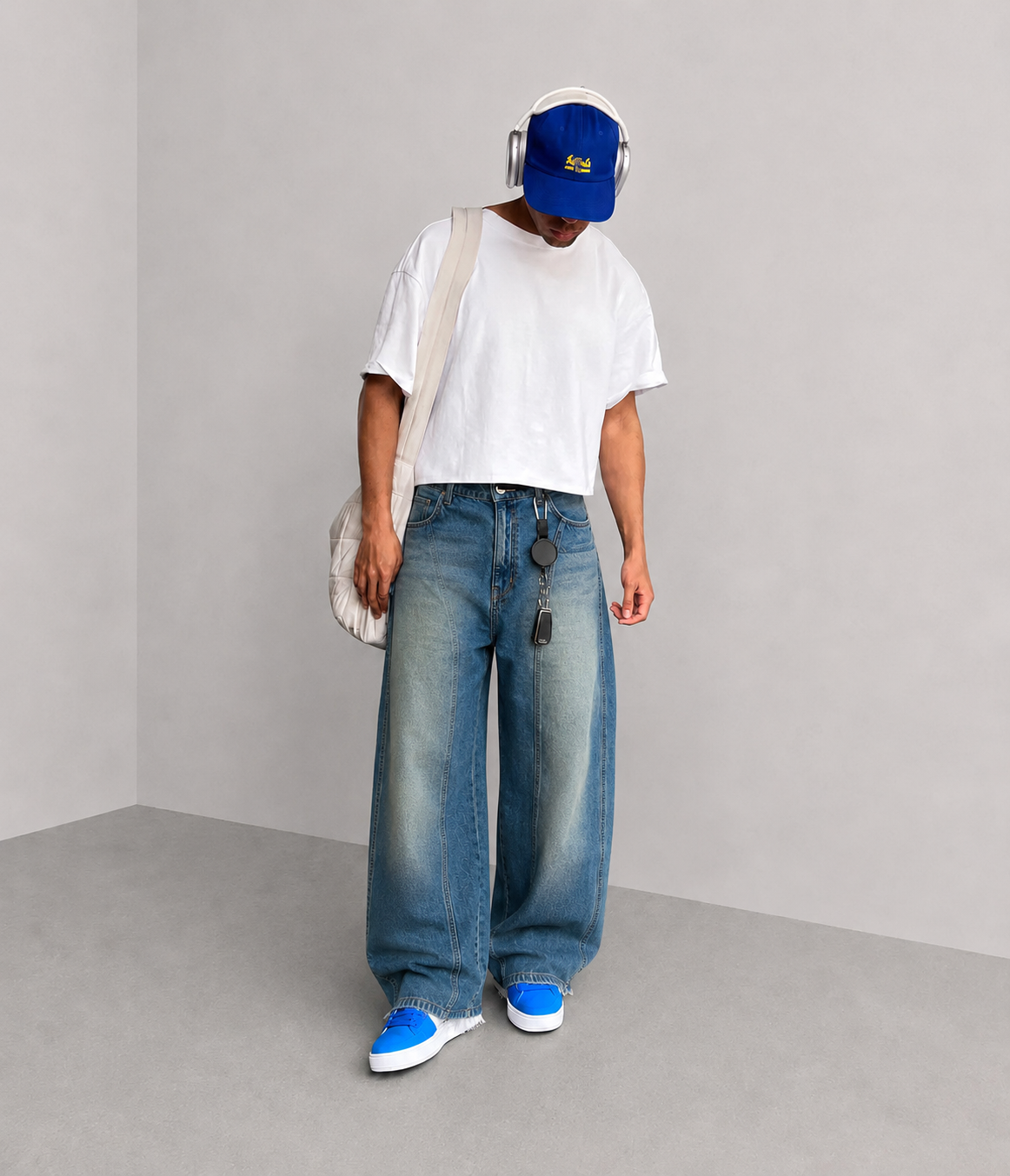 Heavy Collapse Edge Japan Baggy Jeans