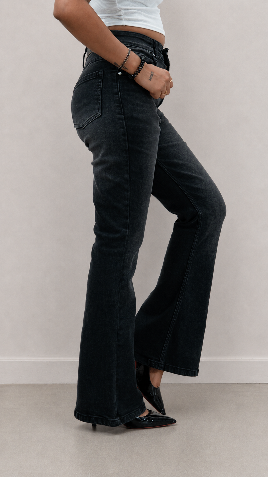 Midnight Ash Bootcut Jeans