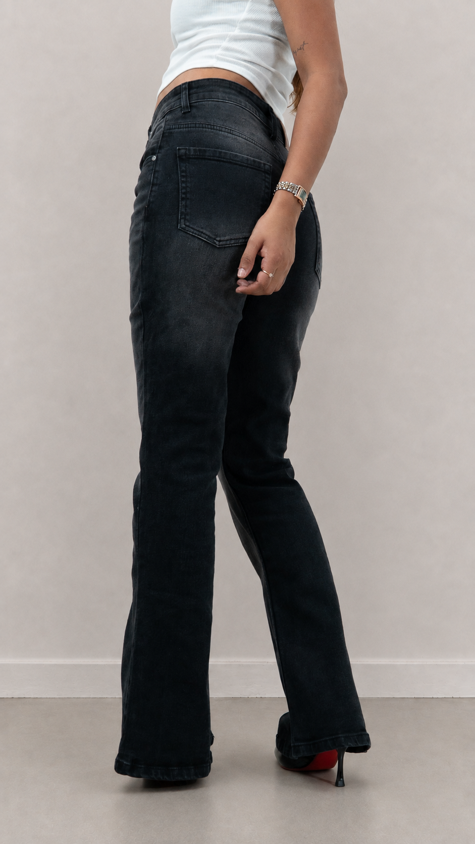 Midnight Ash Bootcut Jeans