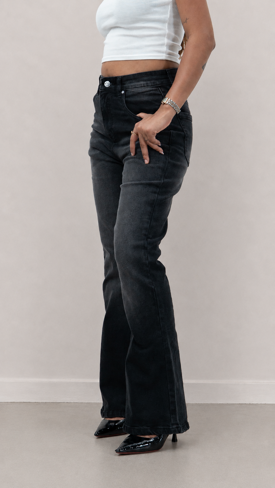 Midnight Ash Bootcut Jeans