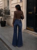 Static Fade Flare Jeans