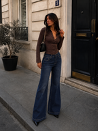 Static Fade Flare Jeans