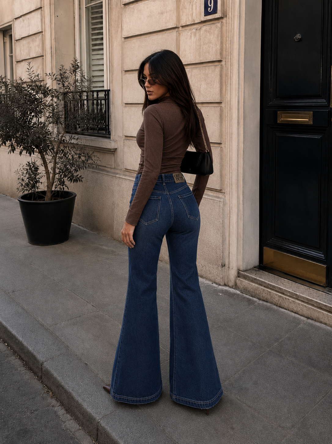 Static Fade Flare Jeans