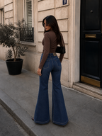 Static Fade Flare Jeans