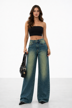 Shade Flow Wide Leg Jeans