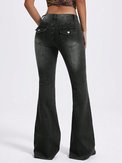 Night Vision Flare Jeans