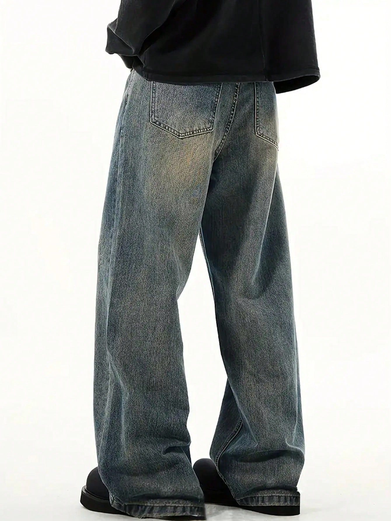 Blue Screen Super Baggy Jeans