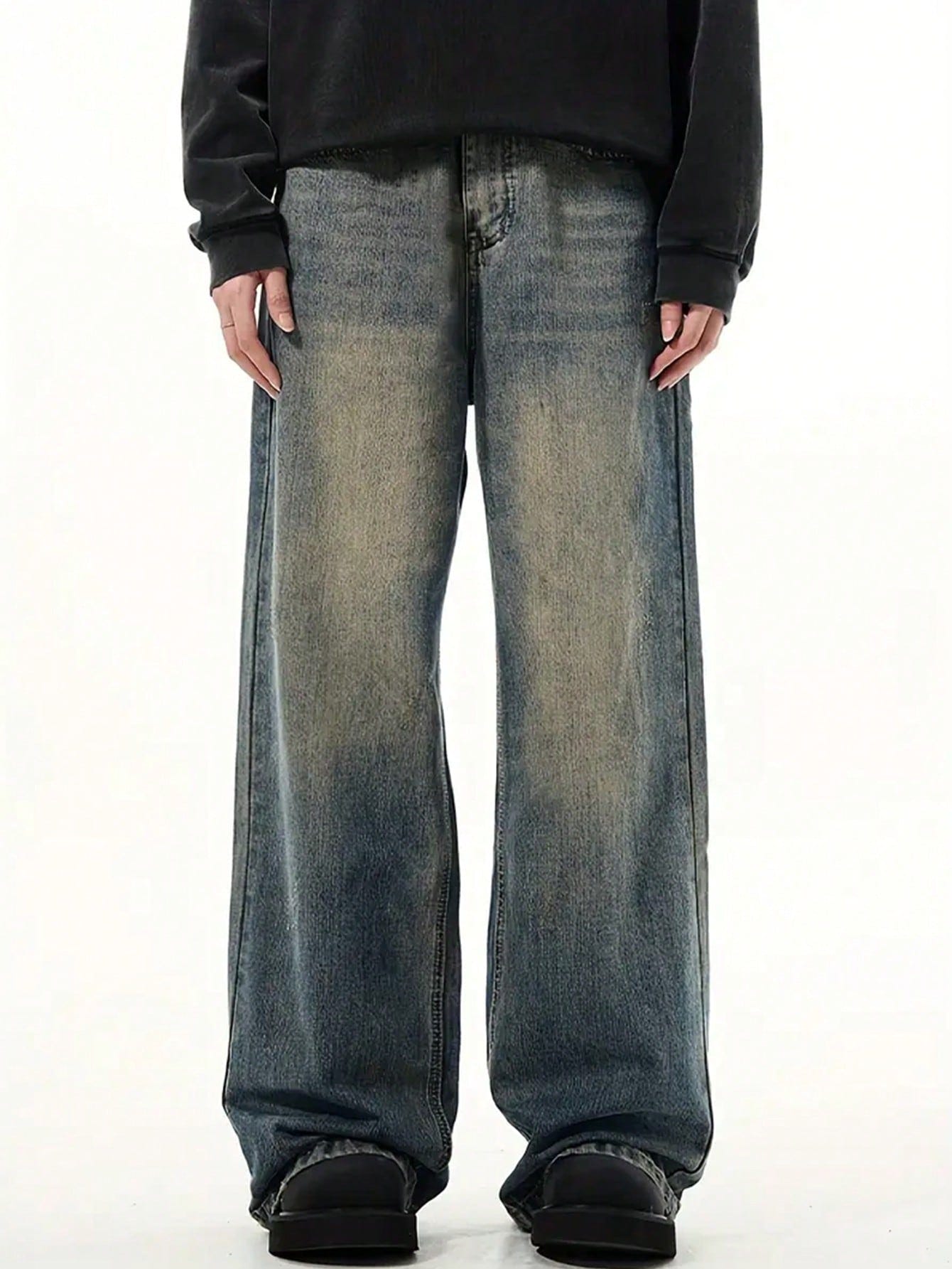 Blue Screen Super Baggy Jeans