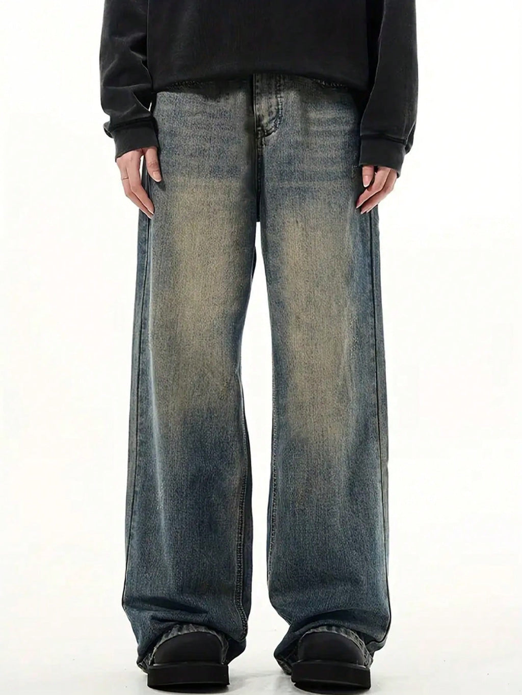 Blue Screen Super Baggy Jeans