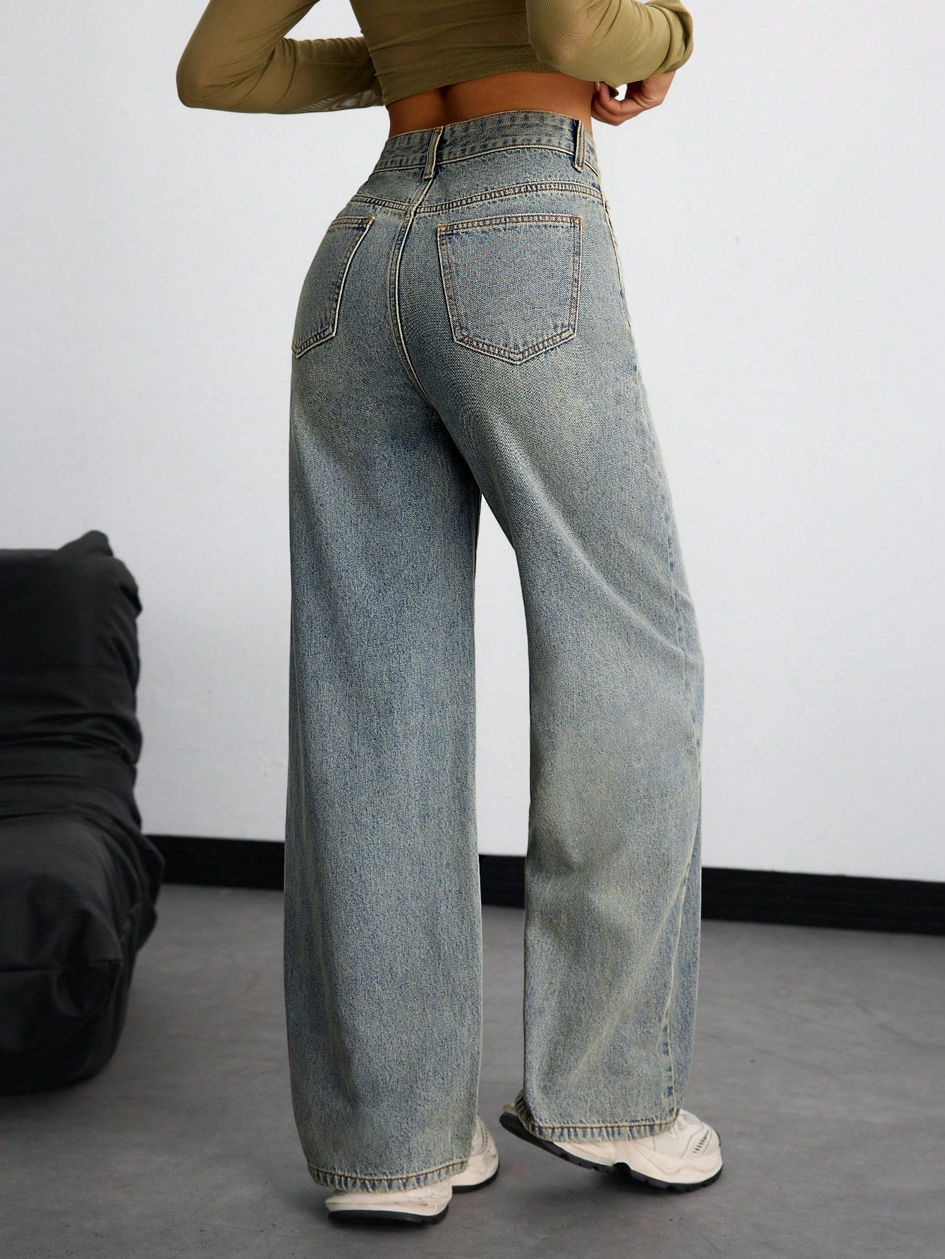 Valley Girl Straight Fit Jeans