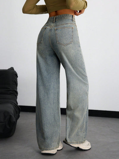 Valley Girl Straight Fit Jeans