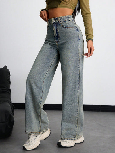 Valley Girl Straight Fit Jeans