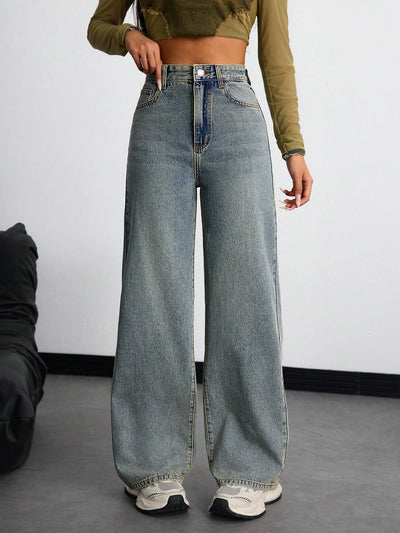 Valley Girl Straight Fit Jeans