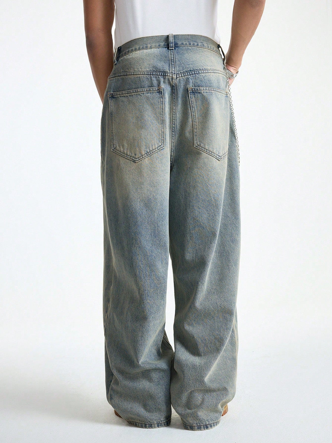 Untamed Blue Baggy Jeans