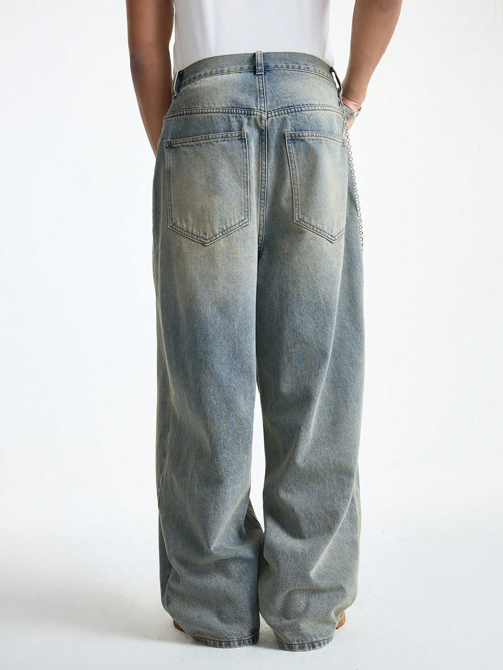 Untamed Blue Baggy Jeans