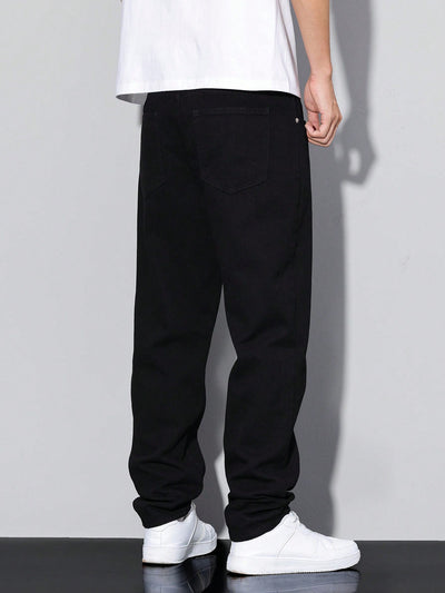 Black Out Straight Fit Jeans