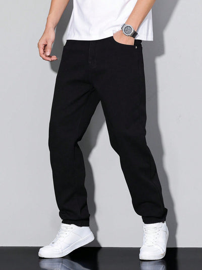 Black Out Straight Fit Jeans
