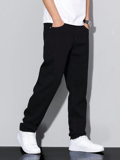 Black Out Straight Fit Jeans