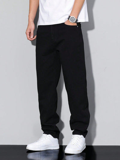 Black Out Straight Fit Jeans
