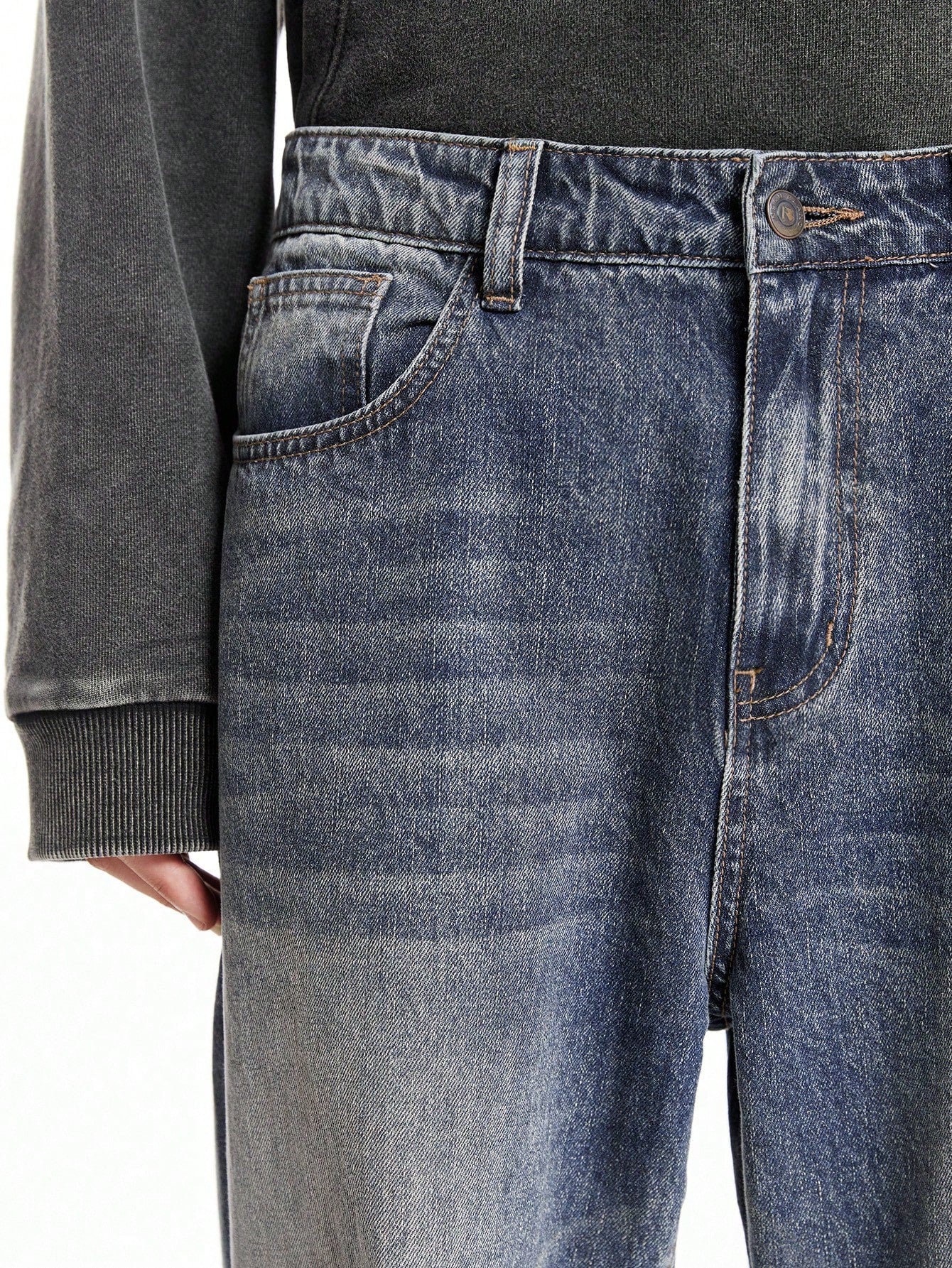 Blue Drift Bootcut Jeans – Offduty India
