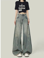 Scar Blue Extra Baggy Jeans
