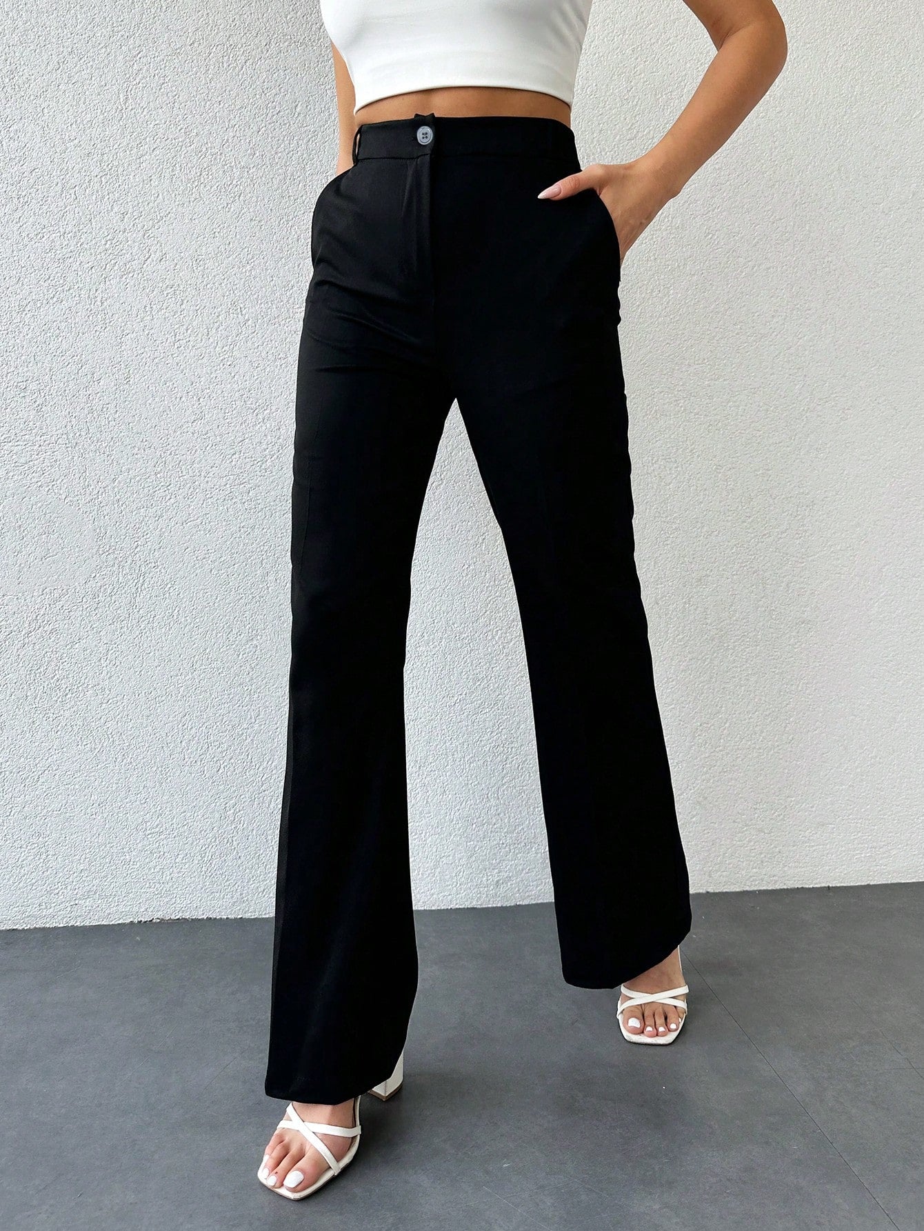 Everyday Straight leg High Waist Pants