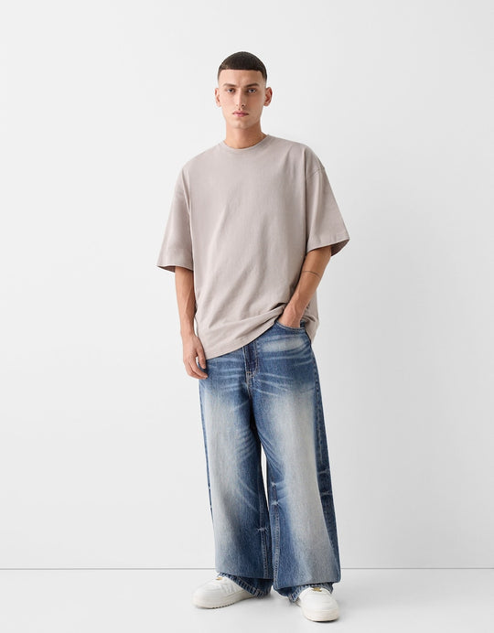 notdyed super baggy denim not dyed super baggy denim L Baggy Jeans