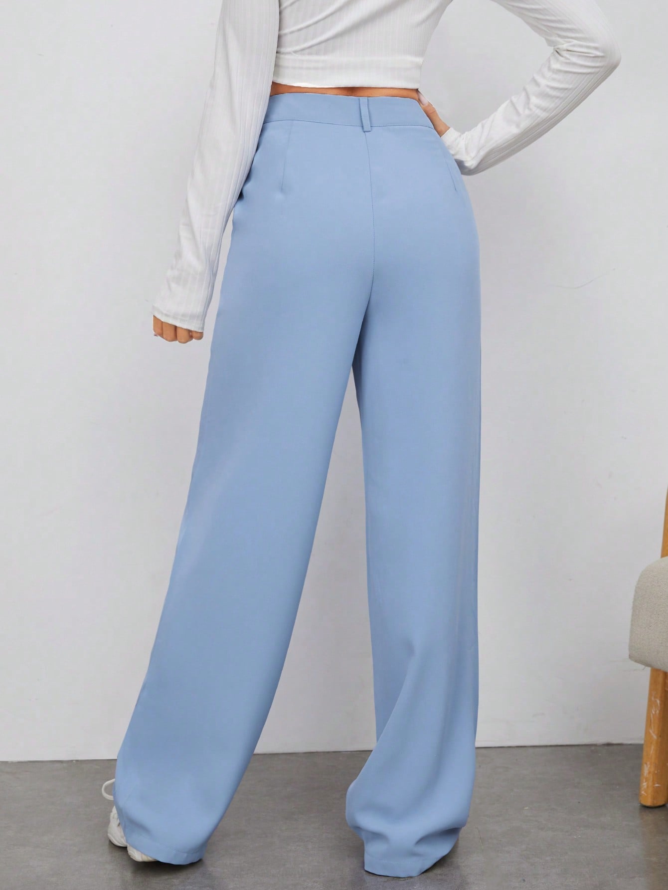 Everyday Straight leg High Waist Pants