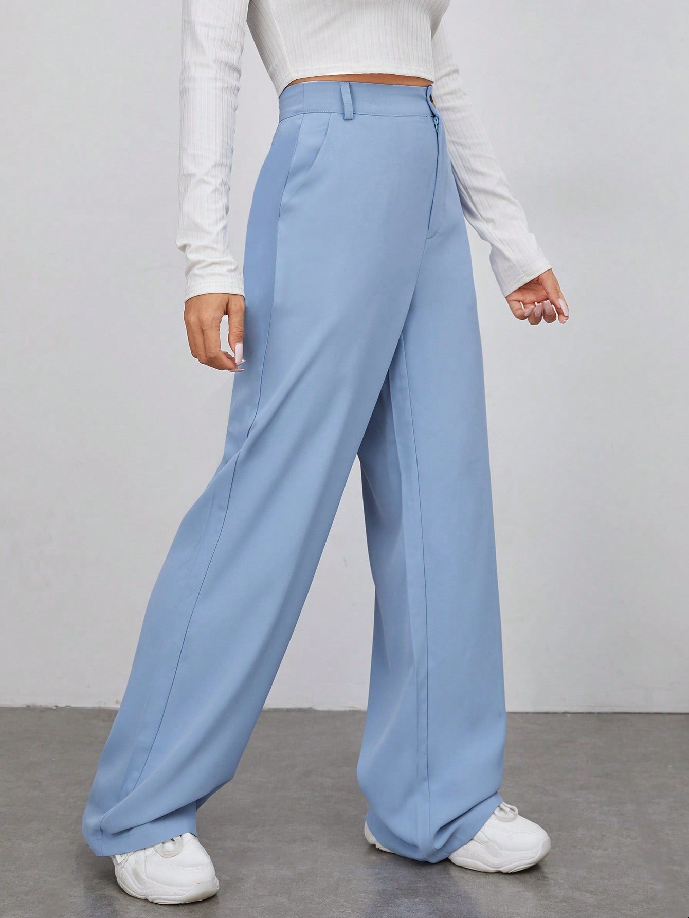 Everyday Straight leg High Waist Pants