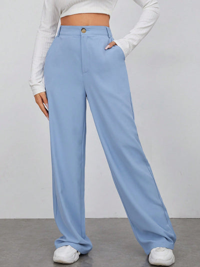 Everyday Straight leg High Waist Pants