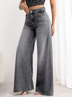 Sweet Static Extra Wide Leg Jeans