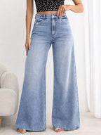 Sweet Static Extra Wide Leg Jeans