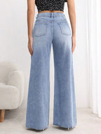 Sweet Static Extra Wide Leg Jeans