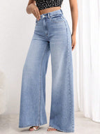 Sweet Static Extra Wide Leg Jeans