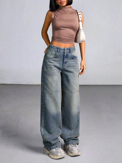 Fierce Flow Straight Fit Jeans