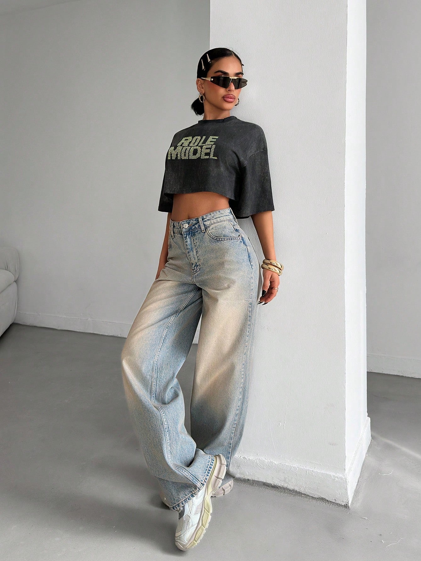 Chill In Blue Straight Fit Jeans