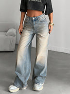 Chill In Blue Straight Fit Jeans