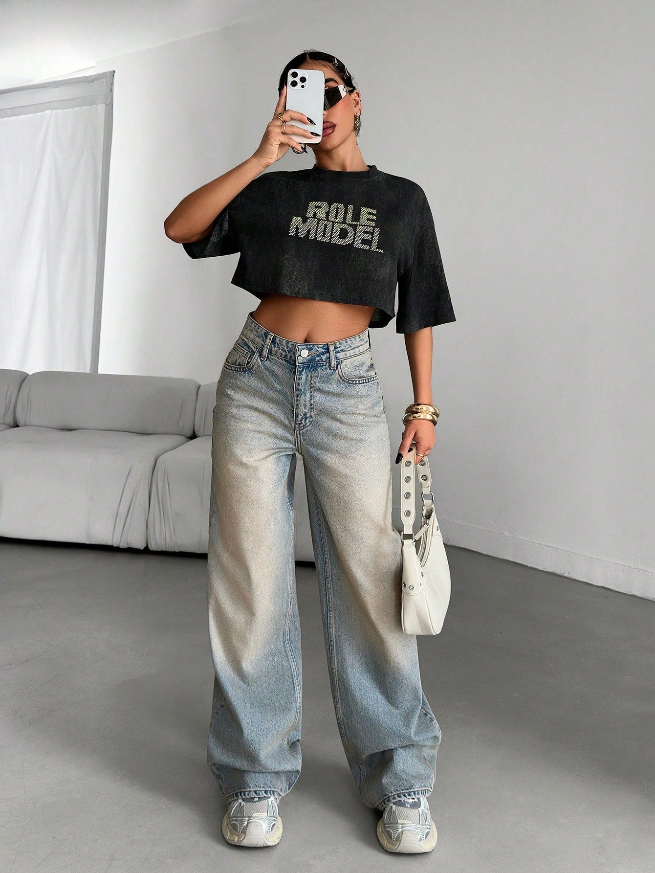 Chill In Blue Straight Fit Jeans