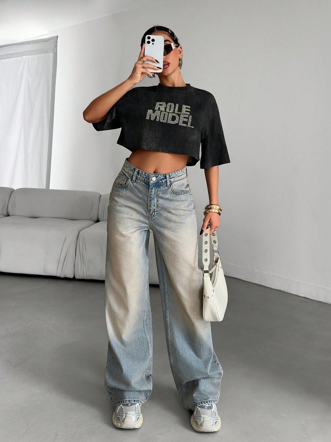 Chill In Blue Straight Fit Jeans