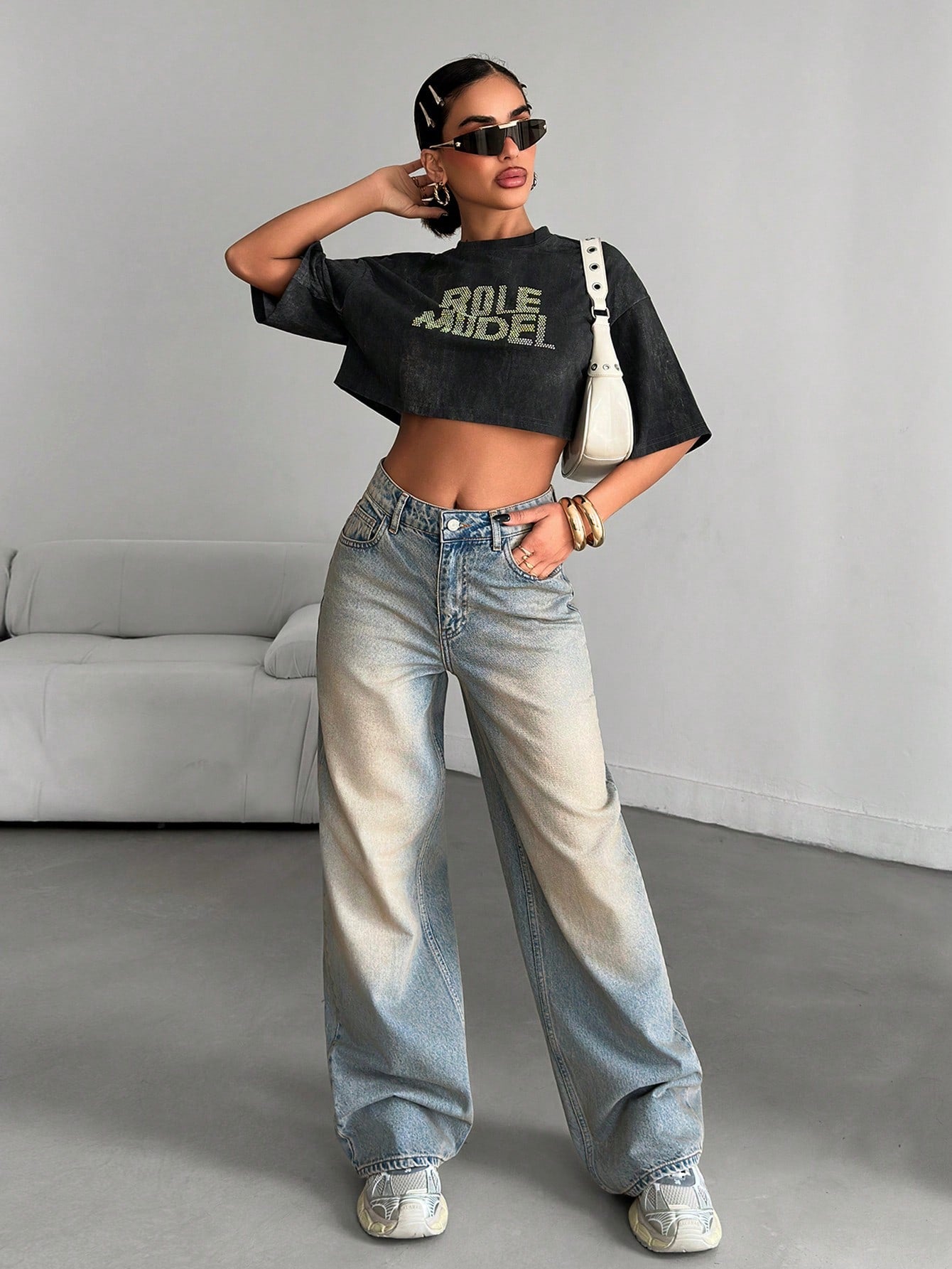 Chill In Blue Straight Fit Jeans