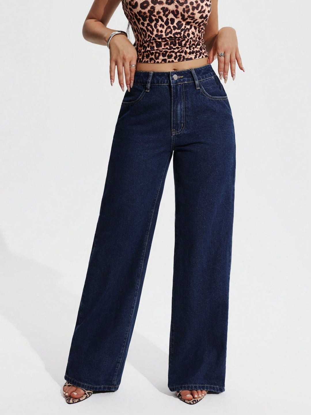 Crop Top Best High Waisted Jeans India Wide Leg High Rise Jeans