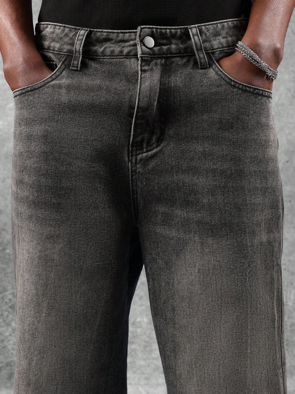 Bullet Grey Super Baggy Jeans
