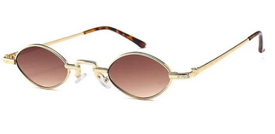 Urban Oval Metal Sunglasses