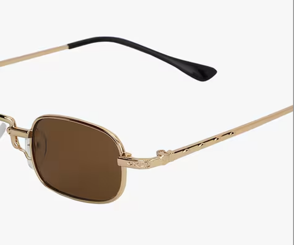 Timeless Square Metal Sunglasses