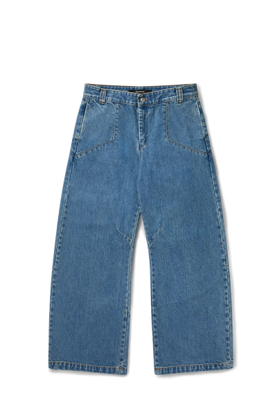 Blue Wild West Wash Jeans
