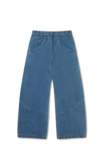 Blue Wild West Wash Jeans
